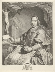 Portret van een onbekende geestelijke