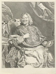 Portret van een onbekende geestelijke