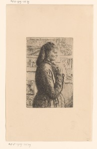 Portret van een onbekende jonge vrouw