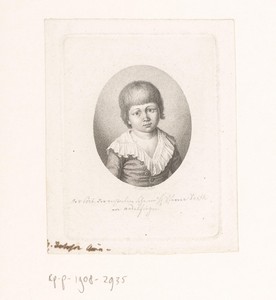 Portret van een onbekende jongen