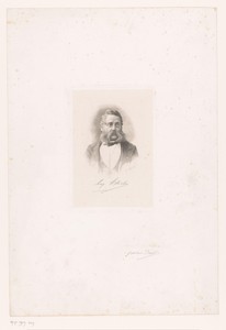 Portret van een onbekende man