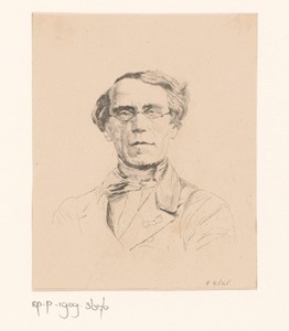 Portret van een onbekende man