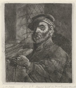 Portret van een onbekende man