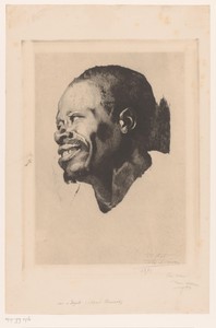 Portret van een onbekende man