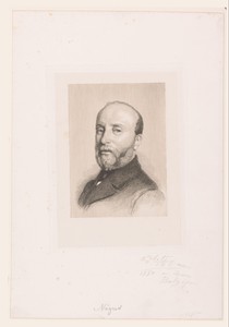 Portret van een onbekende man genaamd Négret