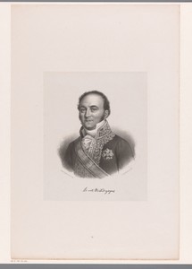 Portret van een onbekende man in galakostuum