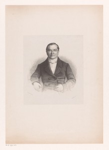 Portret van een onbekende man met bril