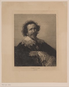 Portret van een onbekende man met stok