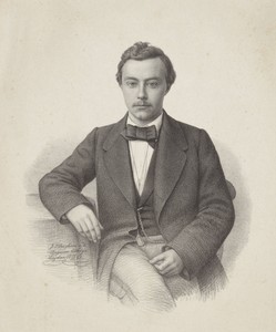 Portret van een onbekende man, mogelijk C.R. Merkus