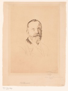 Portret van een onbekende man, mogelijk de Parijse ingenieur Wittman