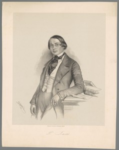 Portret van een onbekende man, mogelijk Ernst Bach