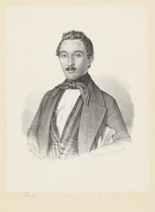 Portret van een onbekende man, mogelijk F.L.F. Horst