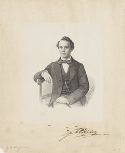 Portret van een onbekende man, mogelijk G.A. Visscher