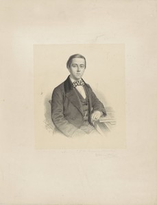 Portret van een onbekende man, mogelijk H.C.M. van Kerve
