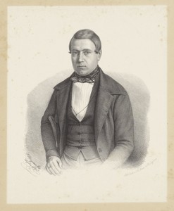 Portret van een onbekende man, mogelijk J.C. Hummel