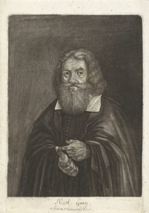Portret van een onbekende man, mogelijk Nicol. Grey of Caspar Pusch