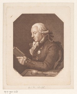 Portret van een onbekende man, mogelijk R. Wiesel
