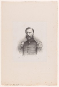 Portret van een onbekende man, mogelijk van G. A. J. Van Hoey-Schilthouwer