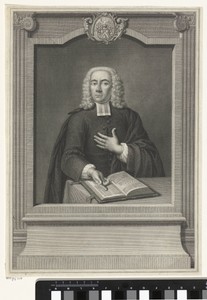 Portret van een onbekende predikant