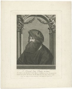 Portret van een onbekende schilder