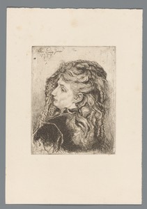 Portret van een onbekende vrouw