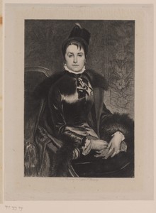 Portret van een onbekende vrouw
