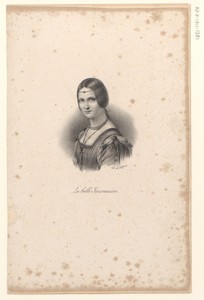Portret van een onbekende vrouw