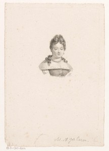 Portret van een onbekende vrouw
