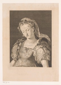 Portret van een onbekende vrouw