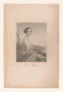 Portret van een onbekende vrouw