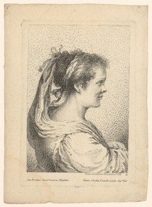 Portret van een onbekende vrouw