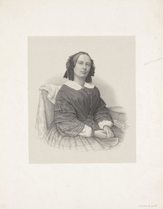 Portret van een onbekende vrouw