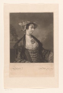 Portret van een onbekende vrouw, bekend als mevrouw Muse