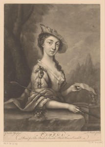 Portret van een onbekende vrouw, bekend als Pamela