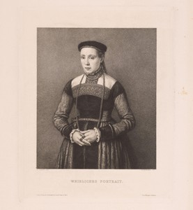 Portret van een onbekende vrouw