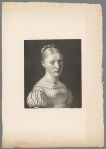 Portret van een onbekende vrouw