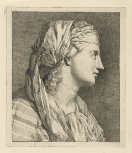 Portret van een onbekende vrouw