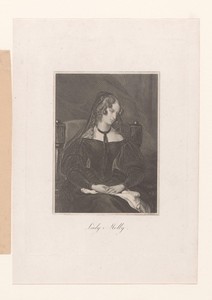 Portret van een onbekende vrouw, mogelijk Lady Molly