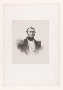 Portret van een onbekende zeeofficier