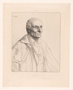 Portret van een oude man