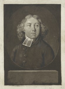 Portret van een predikant, mogelijk Jacobus Groeneveld