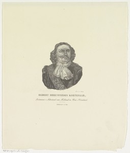 Portret van Egbert Meeusz Kortenaar