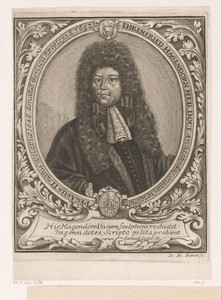 Portret van Ehrenfried Hagendorn