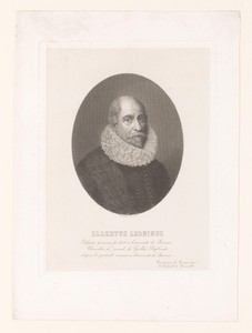 Portret van Elbertus Leoninus