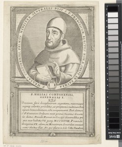 Portret van Elia da Cortona, 2de Minister Generaal van de franciscaner orde
