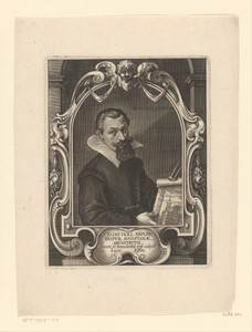 Portret van Elias Holl op 47-jarige leeftijd