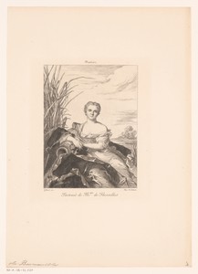 Portret van Elisabeth de Flesselles