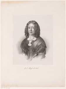 Portret van Elisabeth Johanna Hasebroek