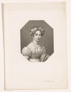 Portret van Elisabeth Ludovika van Beieren