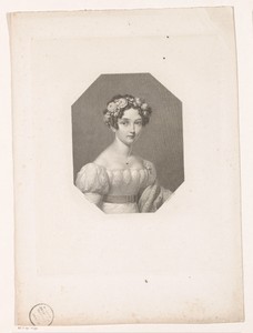 Portret van Elisabeth Ludovika von Bayern
